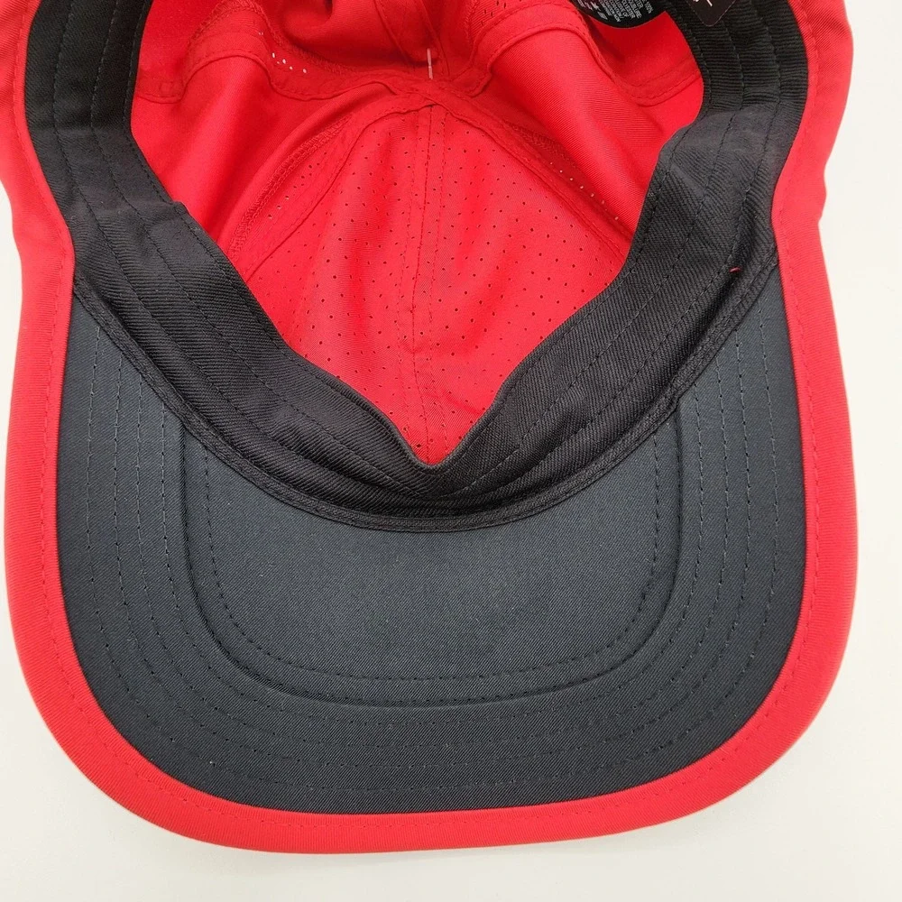 Jordan Hat Mens Adjustable Nike Dri FIT Club Cap Unstructured Gym Red Sz M/L NEW